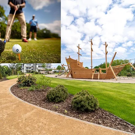 公寓 Haffhaeuser Am Stettiner Haff Haus 2 We 10 Golf Special Buchbar *